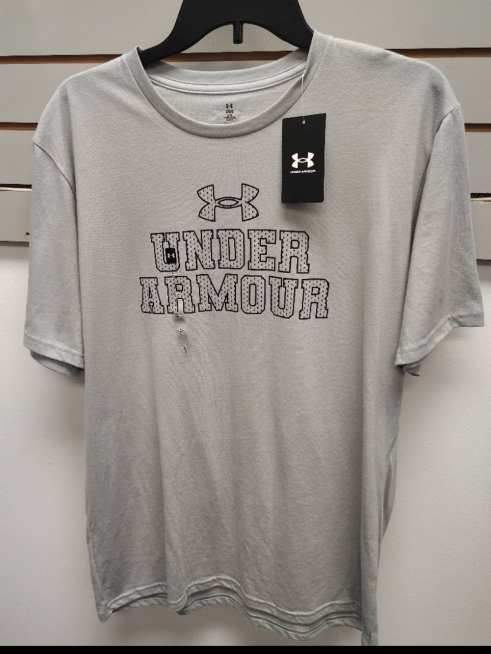 Under Armour Men’s Light Gray Logo T-Shirt